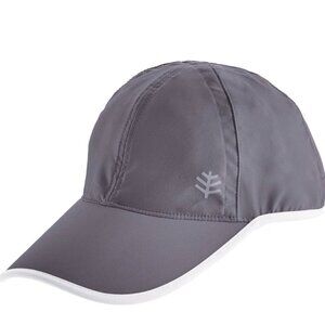 Coolibar Gray Lenny Sport Cap S/M NWT